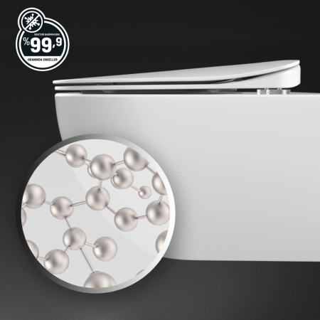 Чаша унитаза подвесная Creavit Free FE322-00CB00E-0000 цвет белый без сиденья душевой смыв