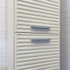 Шкаф-пенал Comforty Касабланка 00-00017851CF 40х160 подвесной цвет серый