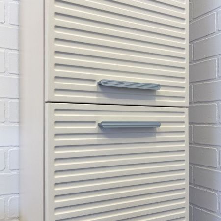 Шкаф-пенал Comforty Касабланка 00-00017851CF 40х160 подвесной цвет серый