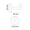 Крючок Webert Rimini RI500401010