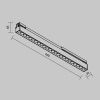 Уличный трековый светодиодный светильник Maytoni Outdoor Points (Точки) O-TR02-2-S-24WB3K