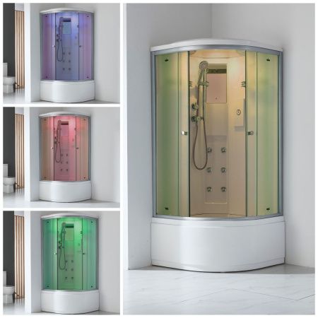 Душевая кабина Timo Standart T-5502LГ/М-T-CT55-T-CH/C 120х85 асимметричная с крышей ориентация левая