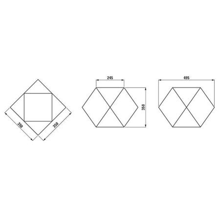 Керамический полигедрон Laufen Home Collection 8.7777.1.757.000.1