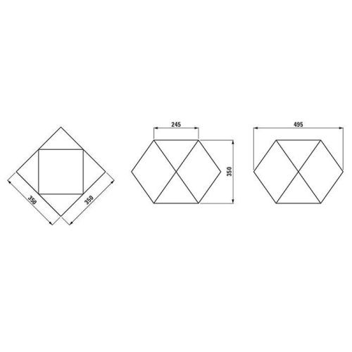 Керамический полигедрон Laufen Home Collection 8.7777.1.757.000.1 - фото 2