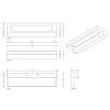 Светильник настенный для ванной Decor Walther Form (Форм) 0329560
