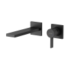 Смеситель для раковины Sancos Linn SC9021MB встраиваемый в стену черный