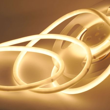 Гибкий неон Uniel ULS-N40-2835-120LED/m-16mm-IP68-DC24V-10W/m-5M-3000K NEON SET01