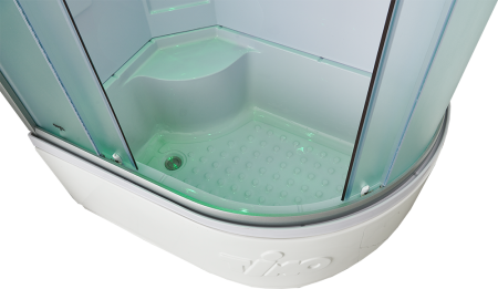 Душевая кабина Timo Standart T-5502LГ/М-T-CT55-T-CH/C 120х85 асимметричная с крышей ориентация левая