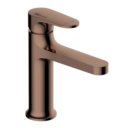 Смеситель WasserKRAFT Asphe 7700 7703 на раковину золото розовое