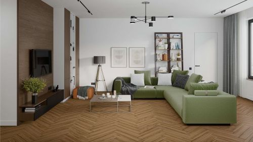 SPC ламинат Damy Floor LONDON 5246-10 Лидс толщина 0.4 см 43 класс 615х123 - фото 5