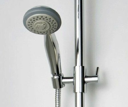 Душевая стойка Wasserkraft A015 настенная цвет хром