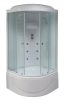 Душевая кабина Royal Bath ВК RB100BK3-WC 100х100 четверть круга с крышей