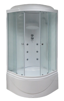 Душевая кабина Royal Bath ВК RB100BK3-WC 100х100 четверть круга с крышей Душевая кабина Royal Bath ВК RB100BK3-WC 100х100 четверть круга с крышей