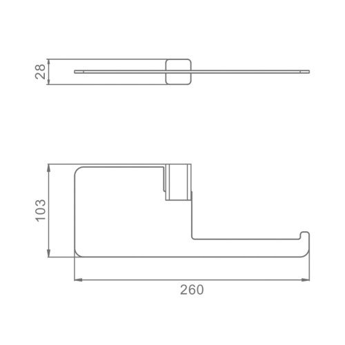 Бумагодержатель Raglo R301.03.03 - фото 2