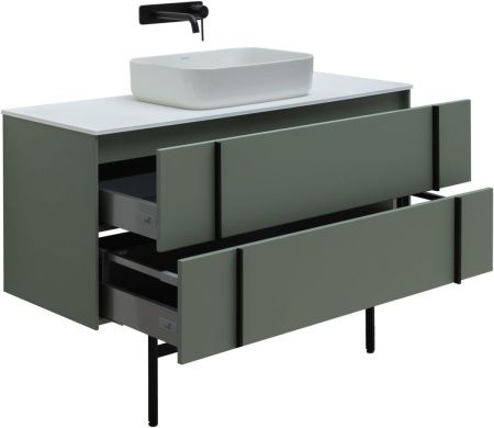 Тумба под раковину Allen Brau Reality 1.32008.CGM 120х50 подвесная цвет зеленый