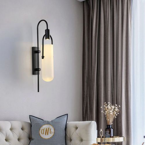 Бра Delight Collection Arc Well (Арц Велл) B6066W/S black/white - фото 3