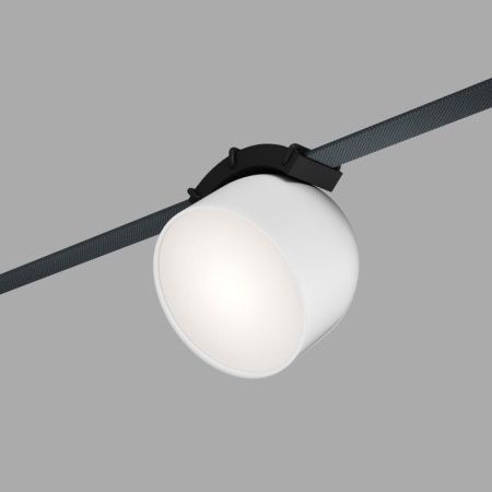 Трековый однофазный светильник Denkirs Belty spot (Белты спот) DK5642-WH+BK