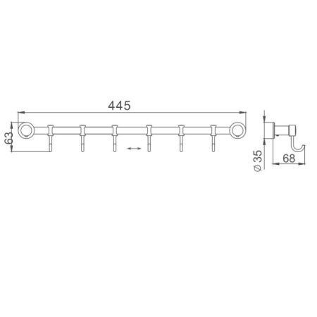 Крючок Haiba HB205-6