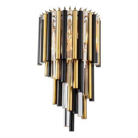 Светильник настенный iLamp Tribeca (Трибеца) 097B-3 MBR+BK