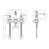 Смеситель Gessi Venti20 65014#031 на раковину хром