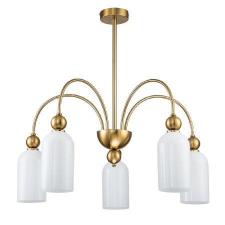 Люстра на штанге Escada Ode (Оде) 686/5PL Copper