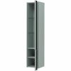 Шкаф-пенал Allen Brau Reality 1.32001.PWM 30х150 подвесной цвет серый