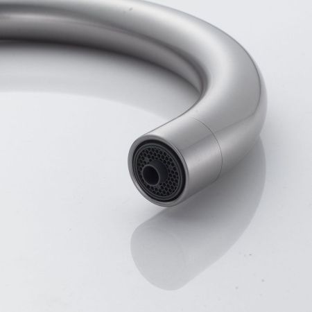 Смеситель для кухни Shevanik S428L на мойку сатин