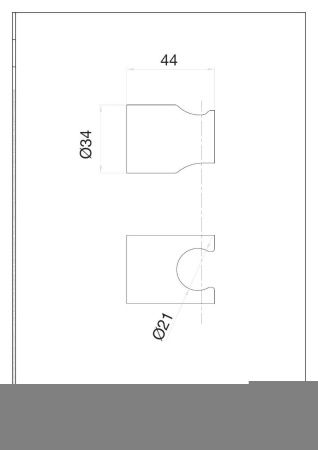 Держатель для ручного душа Fiore Shower 30OO8721 золото