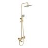 Душевая стойка Fmark FS8745-22C настенная цвет золото