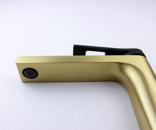 Смеситель Bronze de Luxe Element EL21GB на раковину золото - фото 5