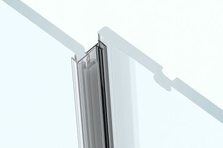 Душевой уголок Allen Brau Fantasy 3.11008.00 + 3.11011.00 140х80 стекло прозрачное профиль хром без поддона