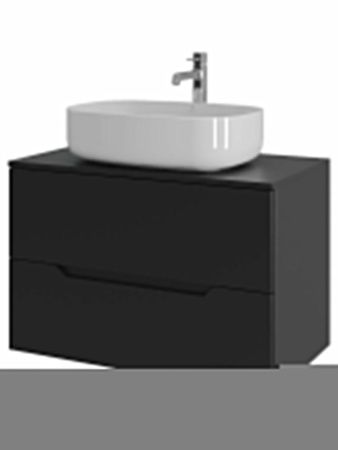 Тумба с раковиной Orange Line Li-80TubMDF+B07-540W 80х50