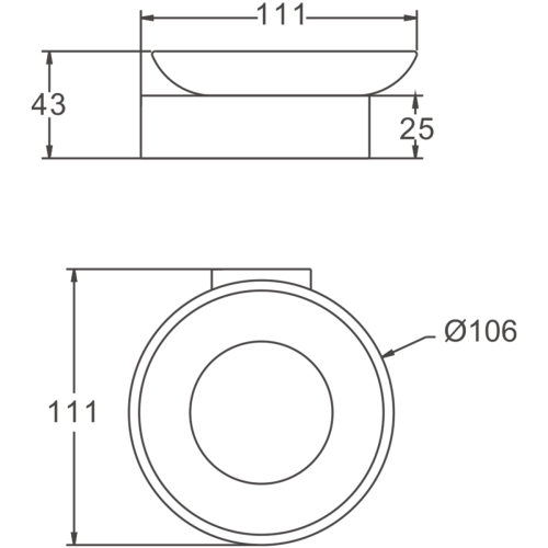 Мыльница BELZ B90902 - фото 2