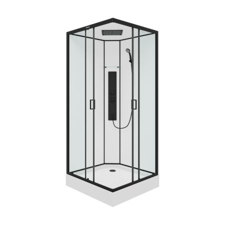 Душевая кабина Parly AMI AMI Quadro 90х90 квадратная с крышей ориентация универсальная