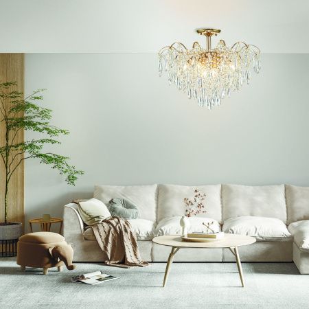 Люстра на штанге Escada Aurea (Ауреа) 1124/8PL