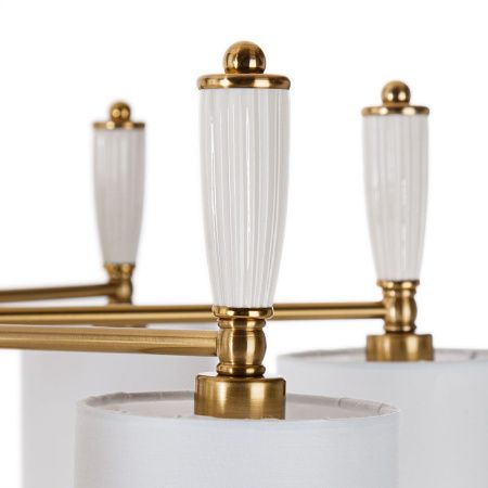 Люстра на штанге Arte Lamp Waverley (Ваверлеы) A4102PL-8PB