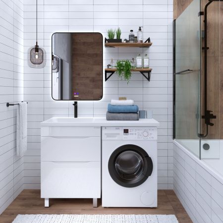 Тумба под раковину Grossman Вилар 126011 60х50 напольная цвет белый