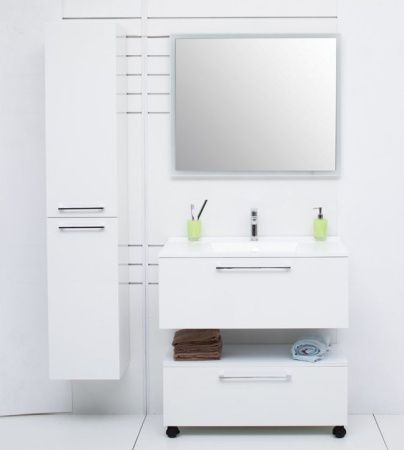 Зеркало с подсветкой De Aqua Сити CIT 408 140 140х80 подвесное