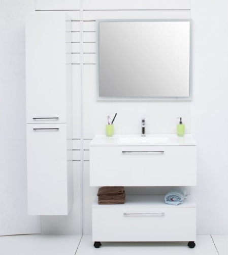 Зеркало в ванную De Aqua Сити CIT 408 140 140х75 - фото 2