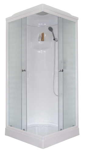 Душевая кабина Royal Bath HP RB80HP1-M 80х80 квадратная с крышей