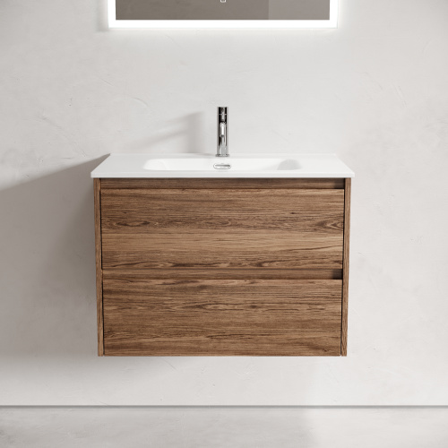 Тумба под раковину Sancos Libra LB70ECH 69х45х50 настенная - фото 4