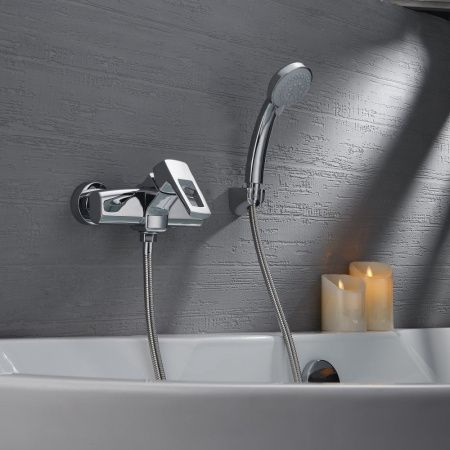 Смеситель для ванны и душа G.Lauf LEF LEF5-A232 настенный хром