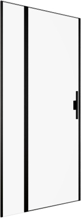 Душевая дверь Allen Brau Priority 3.31003.BBA 90х200 стекло прозрачное профиль черный