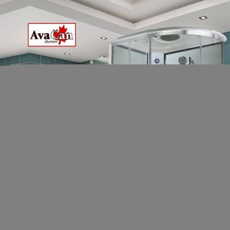 Душевая кабина AvaCan EM EM5811LT 110х80 асимметричная с крышей ориентация левая