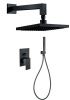 Душевая стойка Webert PE890103560 настенная цвет черный