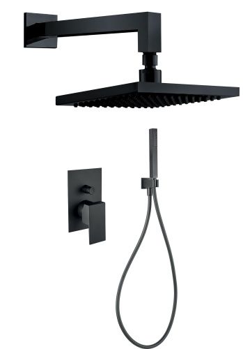 Душевая стойка Webert PE890103560 настенная цвет черный - фото 2