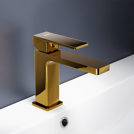 Смеситель Damixa Gala 530210600 на раковину золото