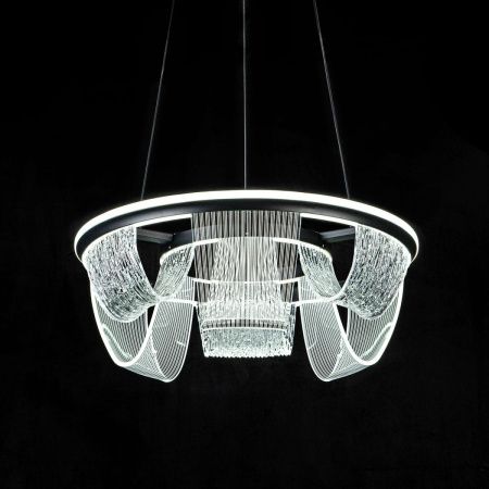 Светильник подвесной LED4U L7706-460 BK