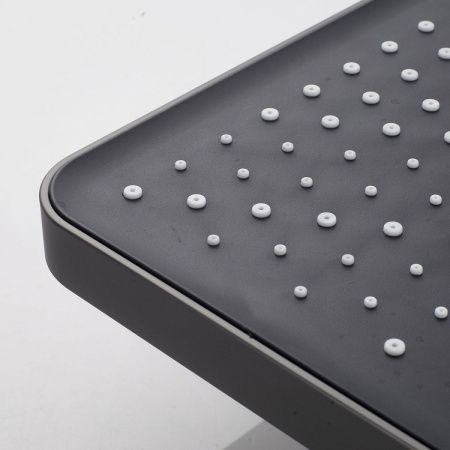 Душевая стойка Shevanik S4226T настенная цвет оружейная сталь