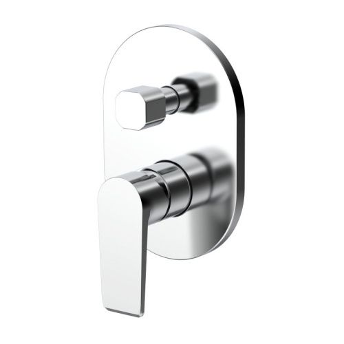 Смеситель для ванны и душа Smartflow REBRICK SMF2884YR настенный хром - фото 2